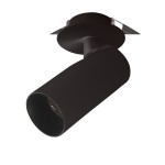 LAMPA SPOT PODTYNKOWY LED LED 7W 3000K PIASKOWA CZERŃ /  180017