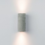 LAMPA KINKIET 2XGU10 CEMENTOWA  /  180022