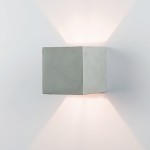 LAMPA KINKIET 1xG9 CEMENTOWY / 180023