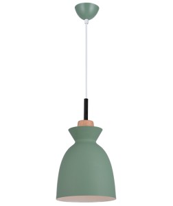 LAMPA WISZĄCA 1xE27 ZIELONA / 180065
