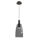 LAMPA WISZĄCA LED | 7W | 3000K | 450Lm GLASS SMOKED GRAY / 1965