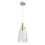 LAMPA WISZĄCA LED | 7W | 3000K | 450Lm  CLEAR GLASS /  1966