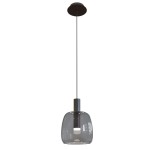 LAMPA WISZĄCA LED | 7W | 3000K | 450Lm GLASS SMOKED GRAY / 1967