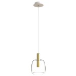 LAMPA WISZĄCA LED | 7W | 3000K | 450Lm CLEAR GLASS / 1968