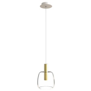 LAMPA WISZĄCA LED | 7W | 3000K | 450Lm CLEAR GLASS / 1968