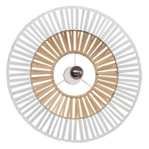 LAMPA SUFITOWA 1*E27 BAMBUSOWA / 19250