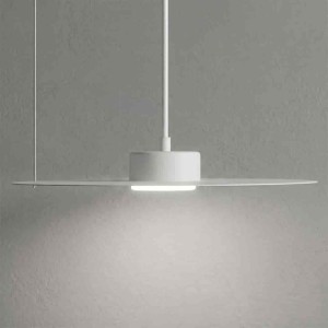 Lampa wisząca PIATTO Biała 1xGX53 fi 350mm