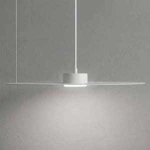 Lampa wisząca PIATTO Biała 1xGX53 fi 450mm