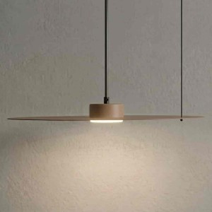 Lampa wisząca PIATTO Taupe 1xGX53 fi 450mm