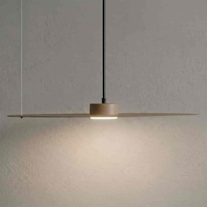 Lampa wisząca PIATTO Taupe 1xGX53 fi 550mm