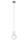 Lampa wisząca RONA 1 drewno bielony / 41673