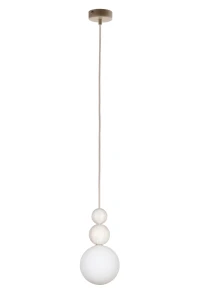 Lampa wisząca RONA 2 drewno bielony / 41677