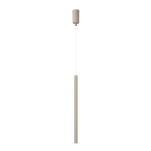 Lampa wisząca SOPEL 1 prosty ciepły beż / 41824