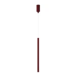 Lampa wisząca SOPEL 1 prosty bordowy / 41827