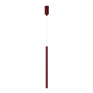 Lampa wisząca SOPEL 1 prosty bordowy / 41827