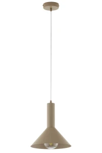 Lampa wisząca VITRUM STOŻEK ciepły beż / 41544