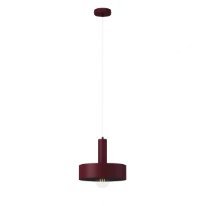 Lampa wisząca VITRUM KOŁO bordowy / 41598