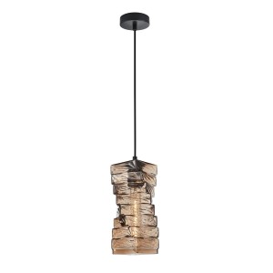 Altera - Lampa wisząca PND-3219-1-BK-CF