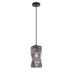 Altera - Lampa wisząca PND-3219-1-BK-SG