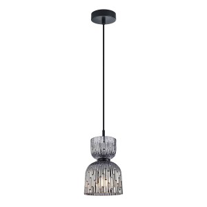 Balme - Lampa wisząca PND-3619-1-BK-SG