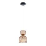 Balme - Lampa wisząca PND-3619-1-BRO-AMB