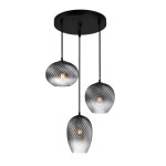 Alias - Lampa wisząca PND-3672-3A-BK-SG