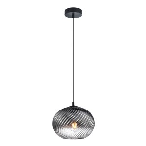 Alias - Lampa wisząca PND-3665-1-BK-SG