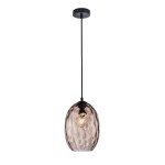 Novala - Lampa wisząca PND-3031-1-BK-CF