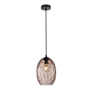 Novala - Lampa wisząca PND-3031-1-BK-CF