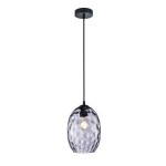 Novala - Lampa wisząca PND-3031-1-BK-SG