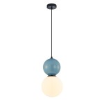 Mastal - Lampa wisząca PND-36603-1L-BK-BLU