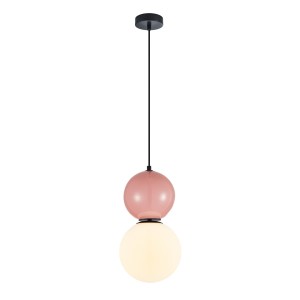 Mastal - Lampa wisząca PND-36603-1L-BK-PK