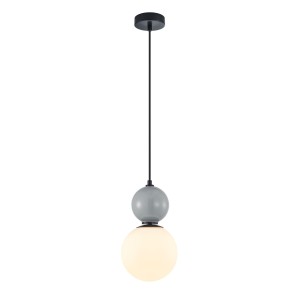 Mastal - Lampa wisząca PND-36603-1M-BK-GR