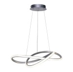 Almera - Lampa wisząca PND-64728-SILV