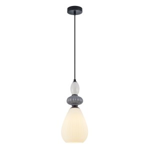 Altra - Lampa wisząca PND-36787-1B-BK-WH