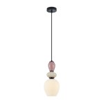 Altra - Lampa wisząca PND-36787-1C-BK-WH