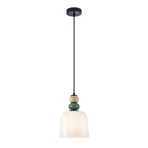 Bonata - Lampa wisząca PND-36573-1C-BK-WH