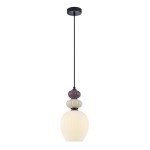 Domali - Lampa wisząca PND-36816-1B-BK-WH
