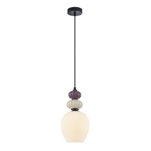 Domali - Lampa wisząca PND-36816-1B-BK-WH