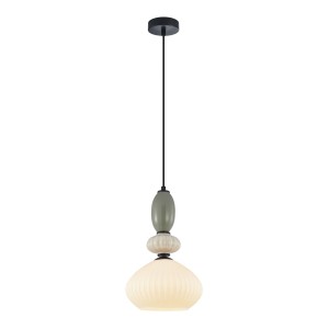 Domali - Lampa wisząca PND-36816-1E-BK-WH