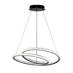 Kortia - Lampa wisząca PND-64873-BK