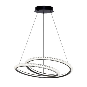 Kortia - Lampa wisząca PND-64873-BK
