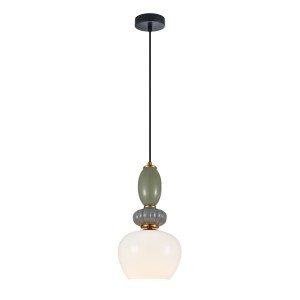 Martelo - Lampa wisząca PND-36545-1B-GD-WH