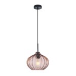 Pansol - Lampa wisząca PND-2940-1S-BK-CF