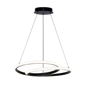Zalto - Lampa wisząca PND-12436-BK
