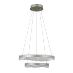 Morte - Lampa wisząca PND-34535-2L-SILV