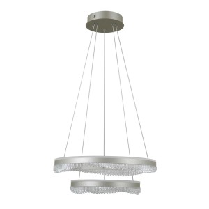 Morte - Lampa wisząca PND-34535-2L-SILV