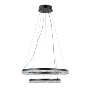 Barlo - Lampa wisząca PND-34526-2L-BK