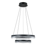 Morte - Lampa wisząca PND-34535-2L-BK