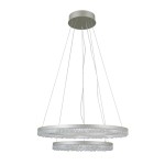 Barlo - Lampa wisząca PND-34526-2L-SILV